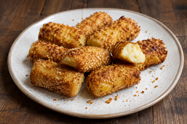 Croquetas de papa y queso