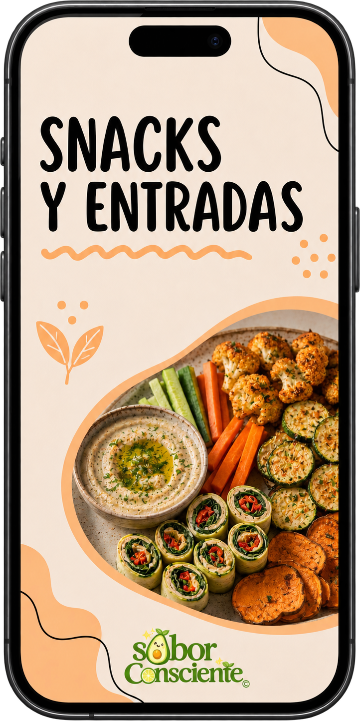 Portada de Snacks y entradas